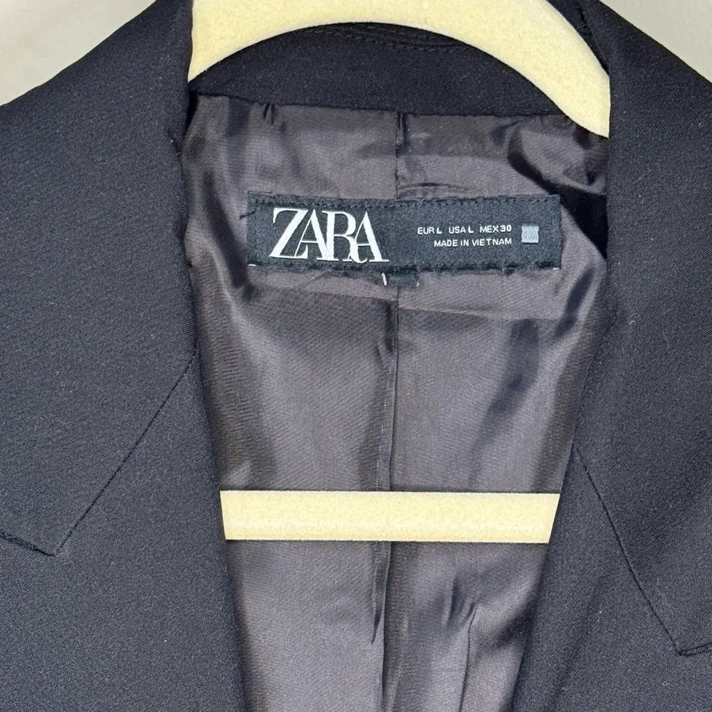 Zara Women's Black Blazer (Large) - Picture 4 of 6